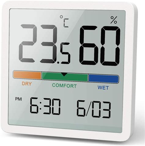 humidity monitor with indoor thermometer